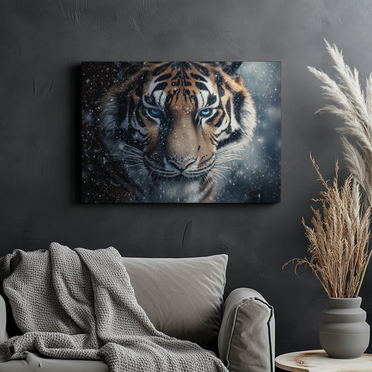 Majestic Tiger In The Snow