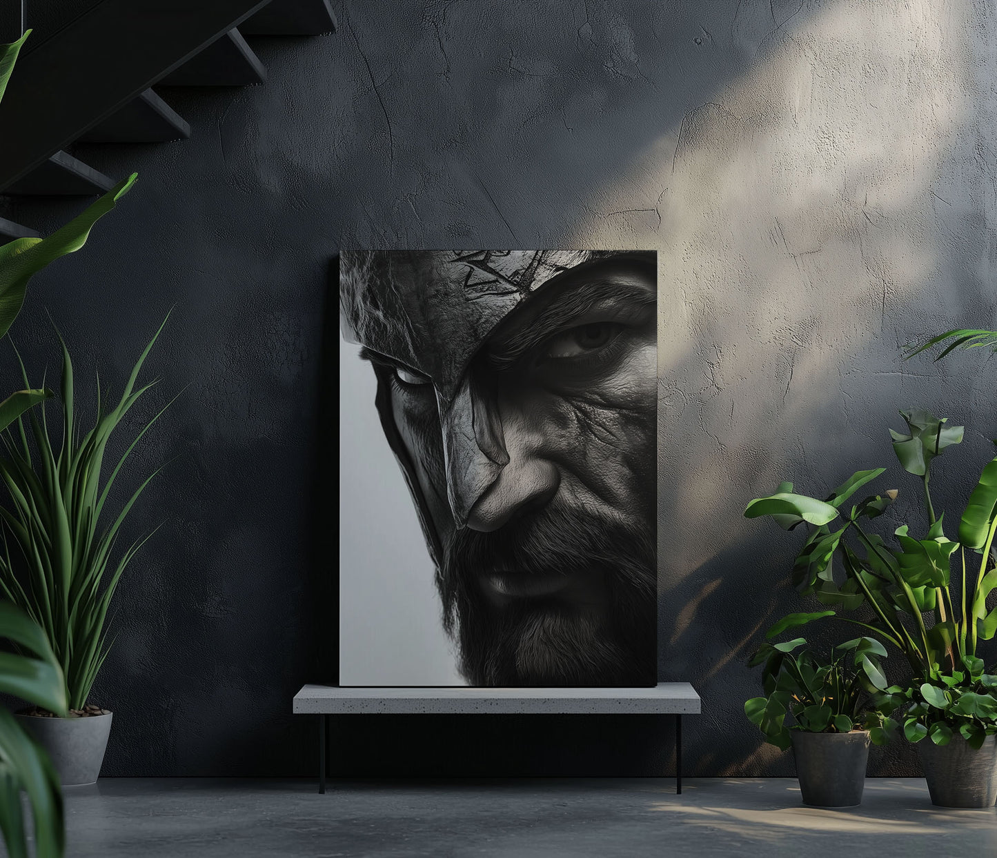 Spartan Warrior Portrait
