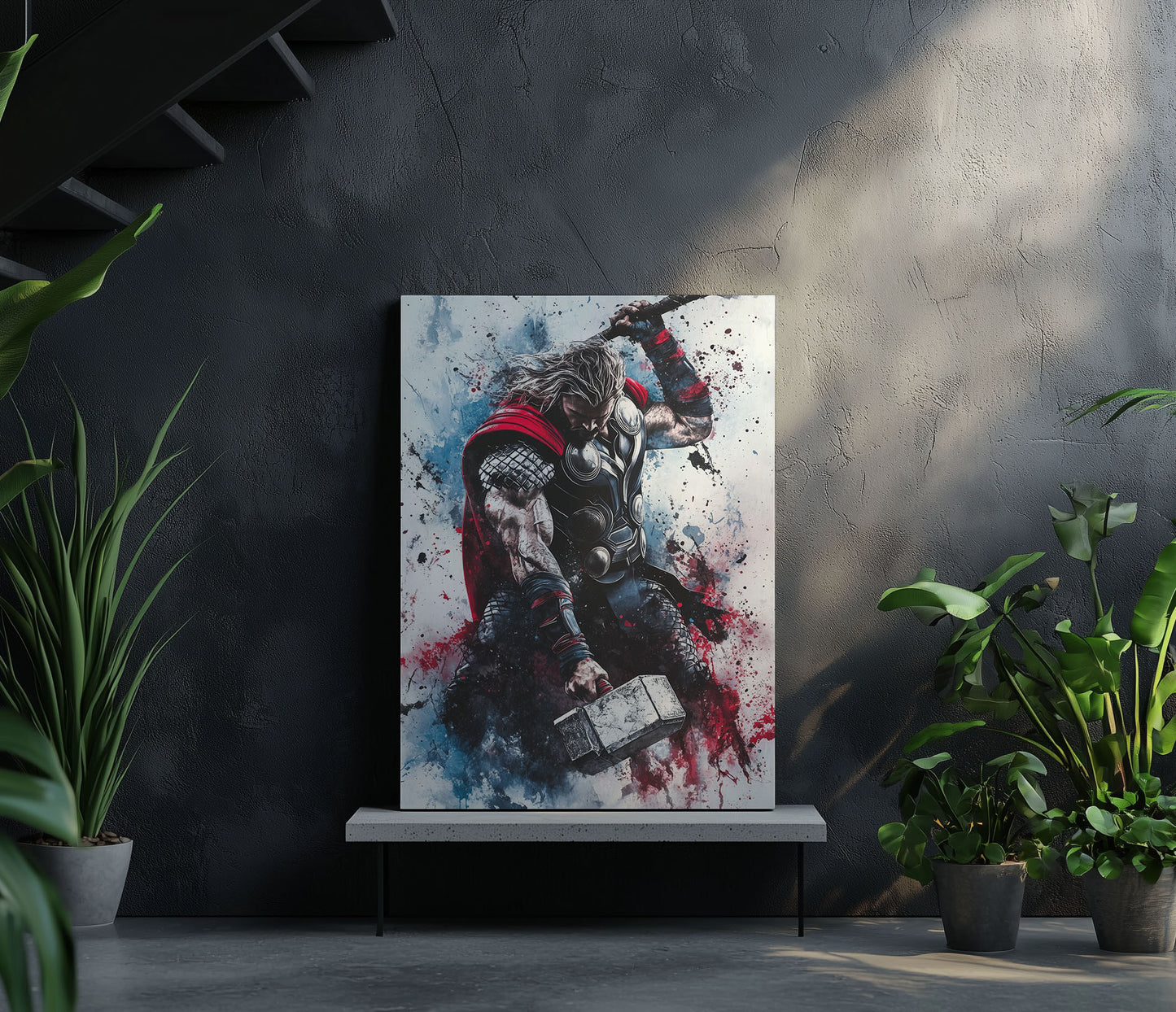Marvel Thor Splash Art