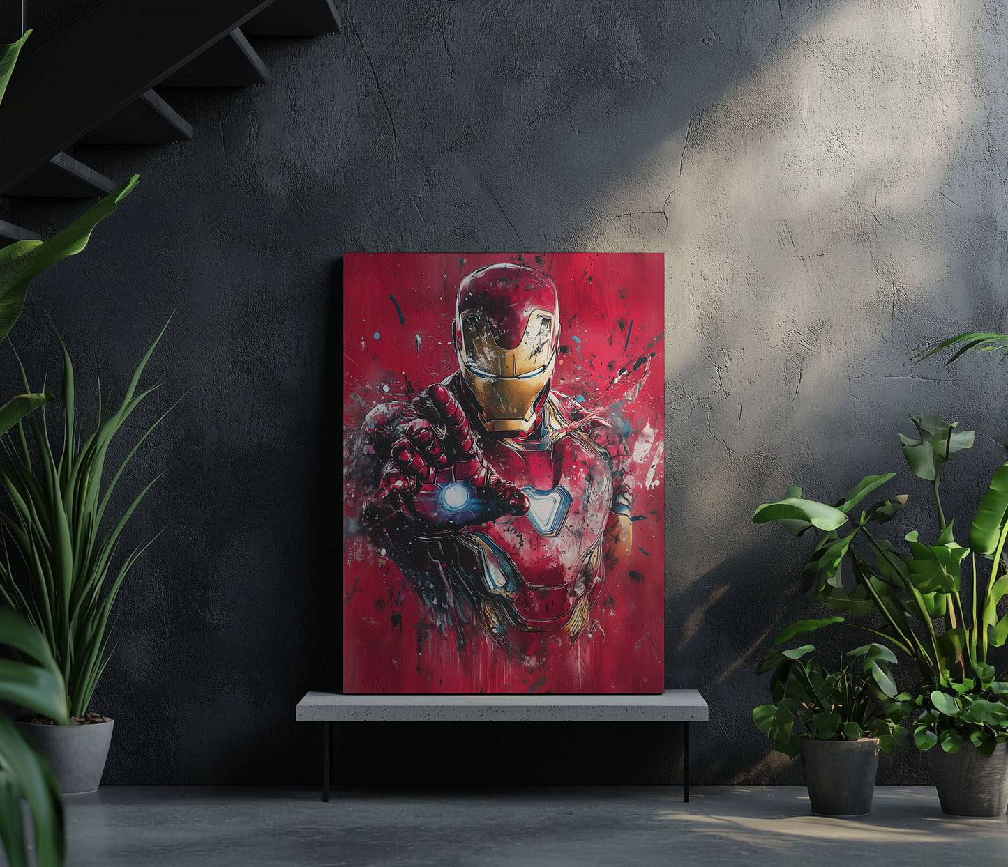 Marvel Iron Man Splash Art