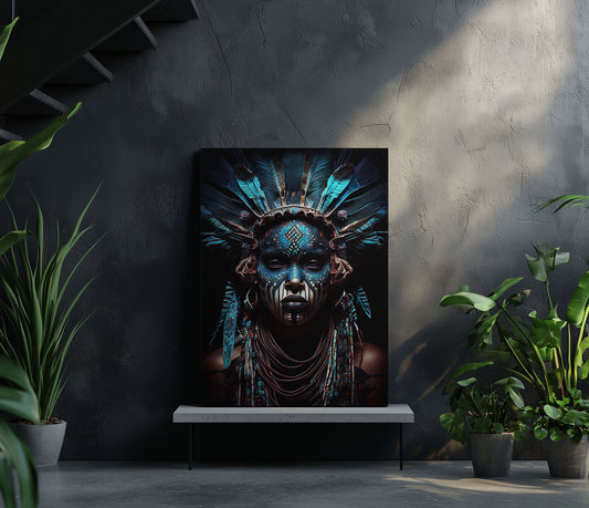 Aztec Witch Portrait