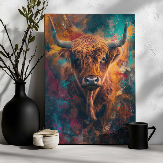Colorful Highland Cattle