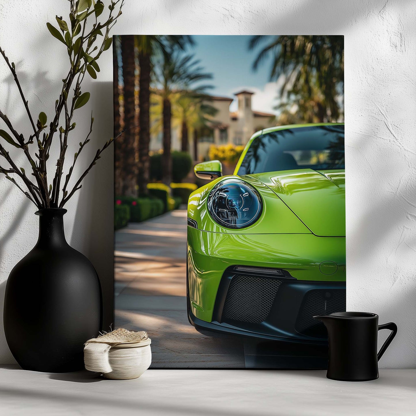 Porsche 911 Lime Green