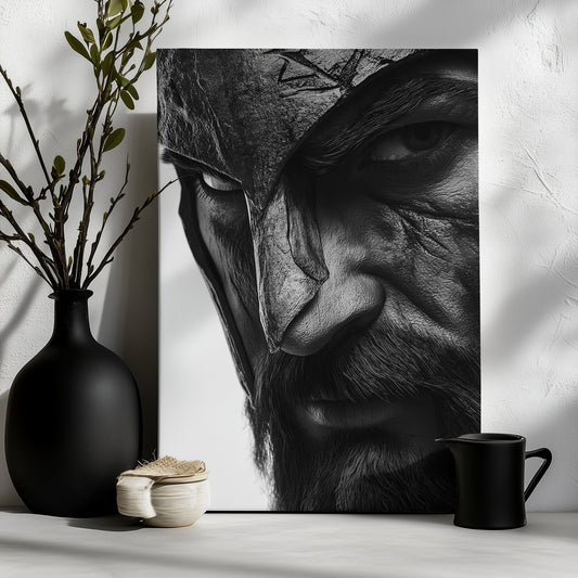 Spartan Warrior Portrait