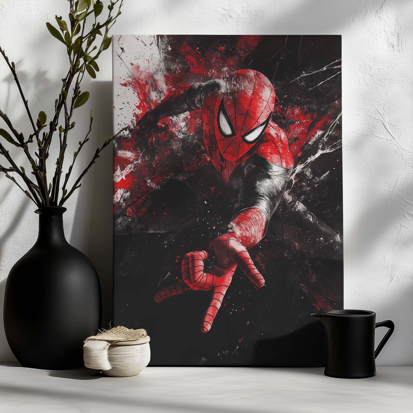 Marvel Spiderman Splash Art