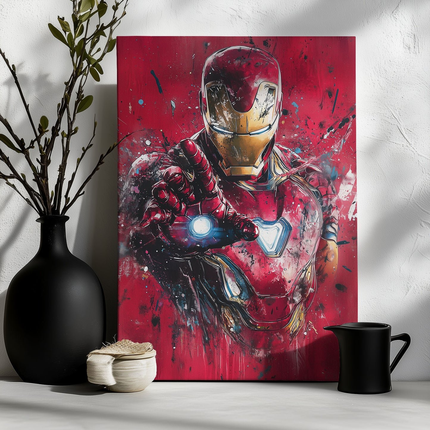 Marvel Iron Man Splash Art