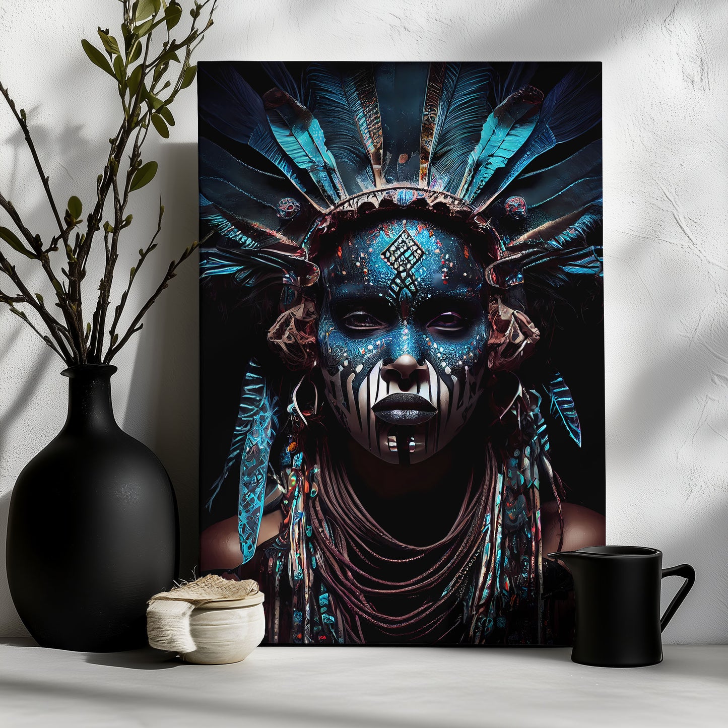 Aztec Witch Portrait