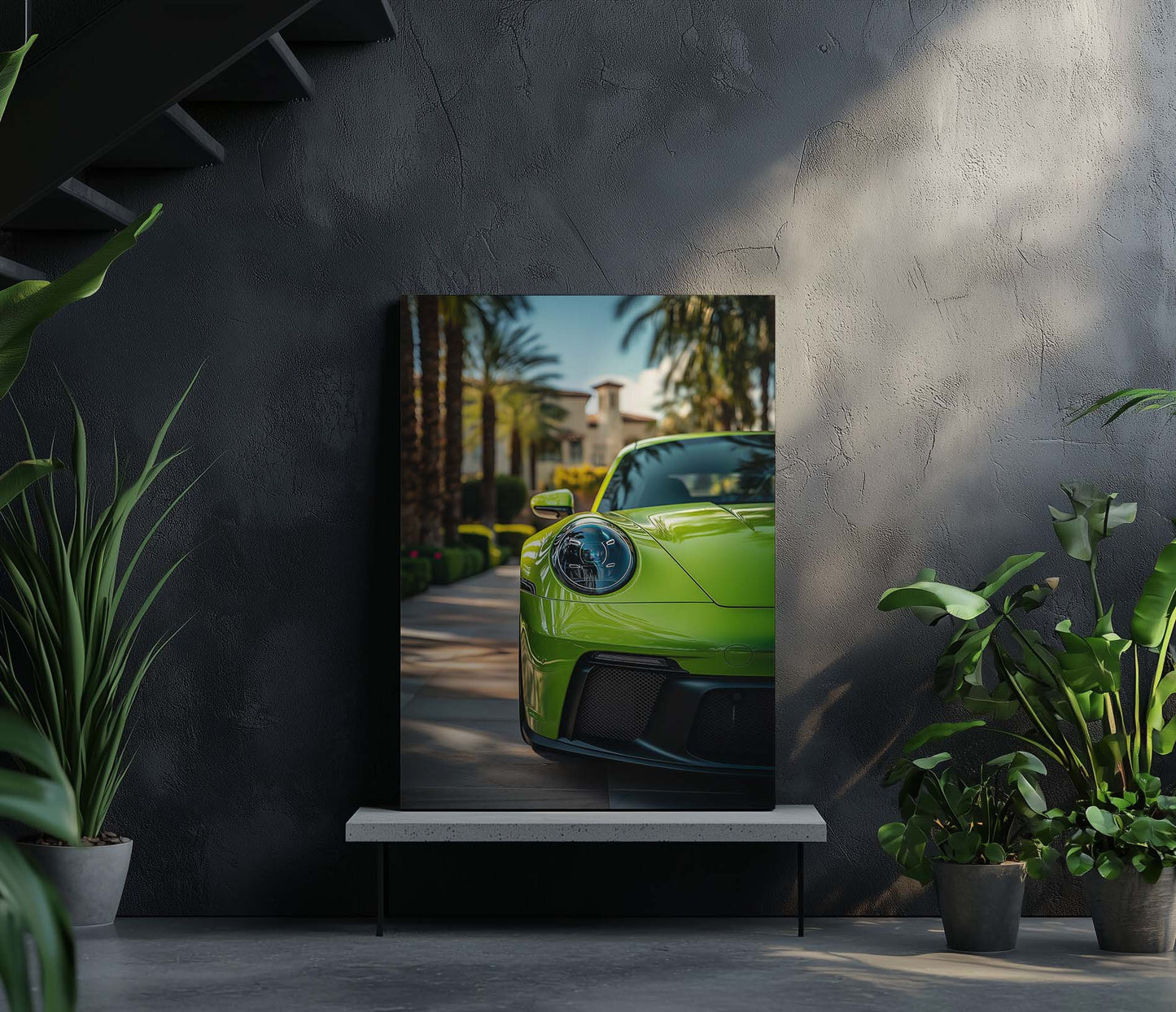 Porsche 911 Lime Green