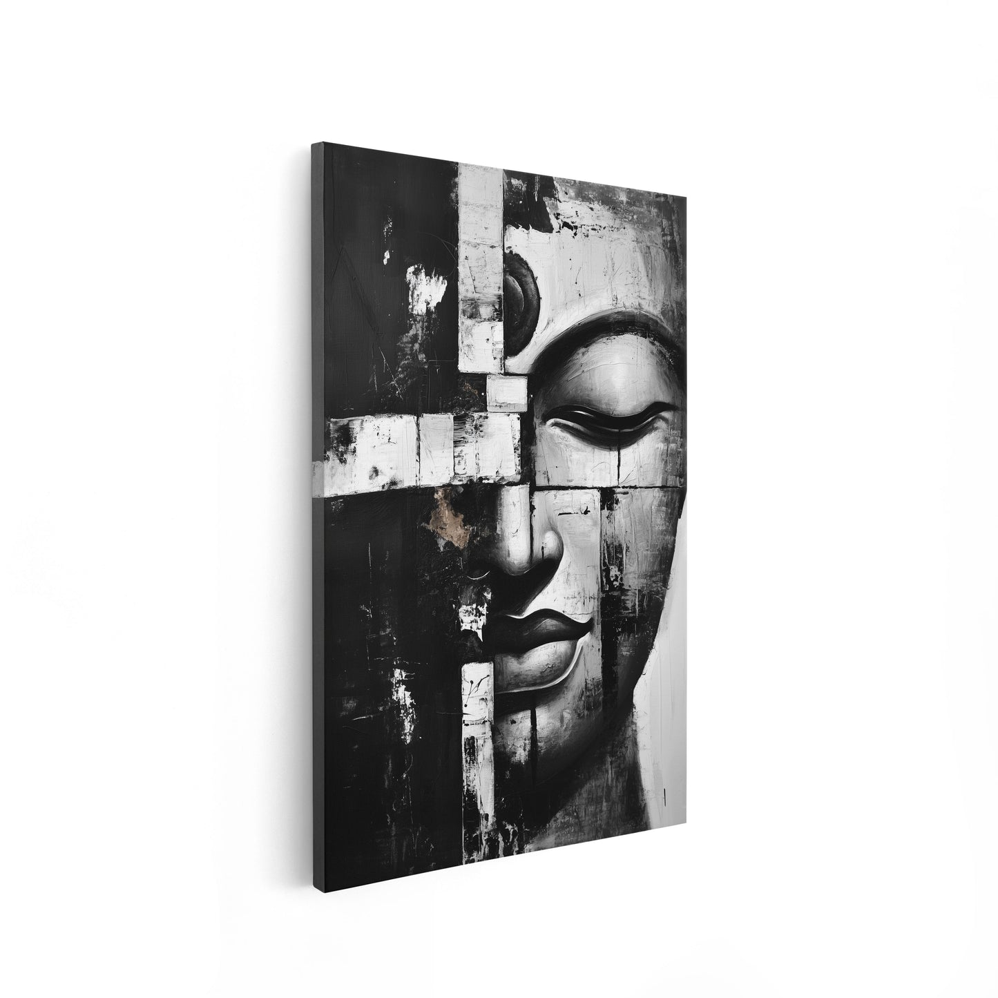 Black & White Buddha