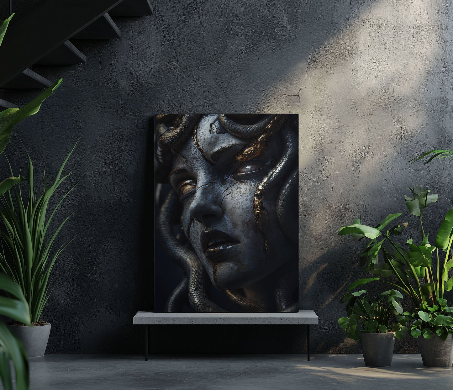 Medusa Statue
