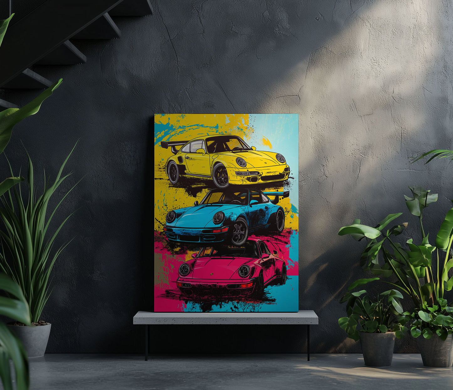 Porsche Pop Art Triplet