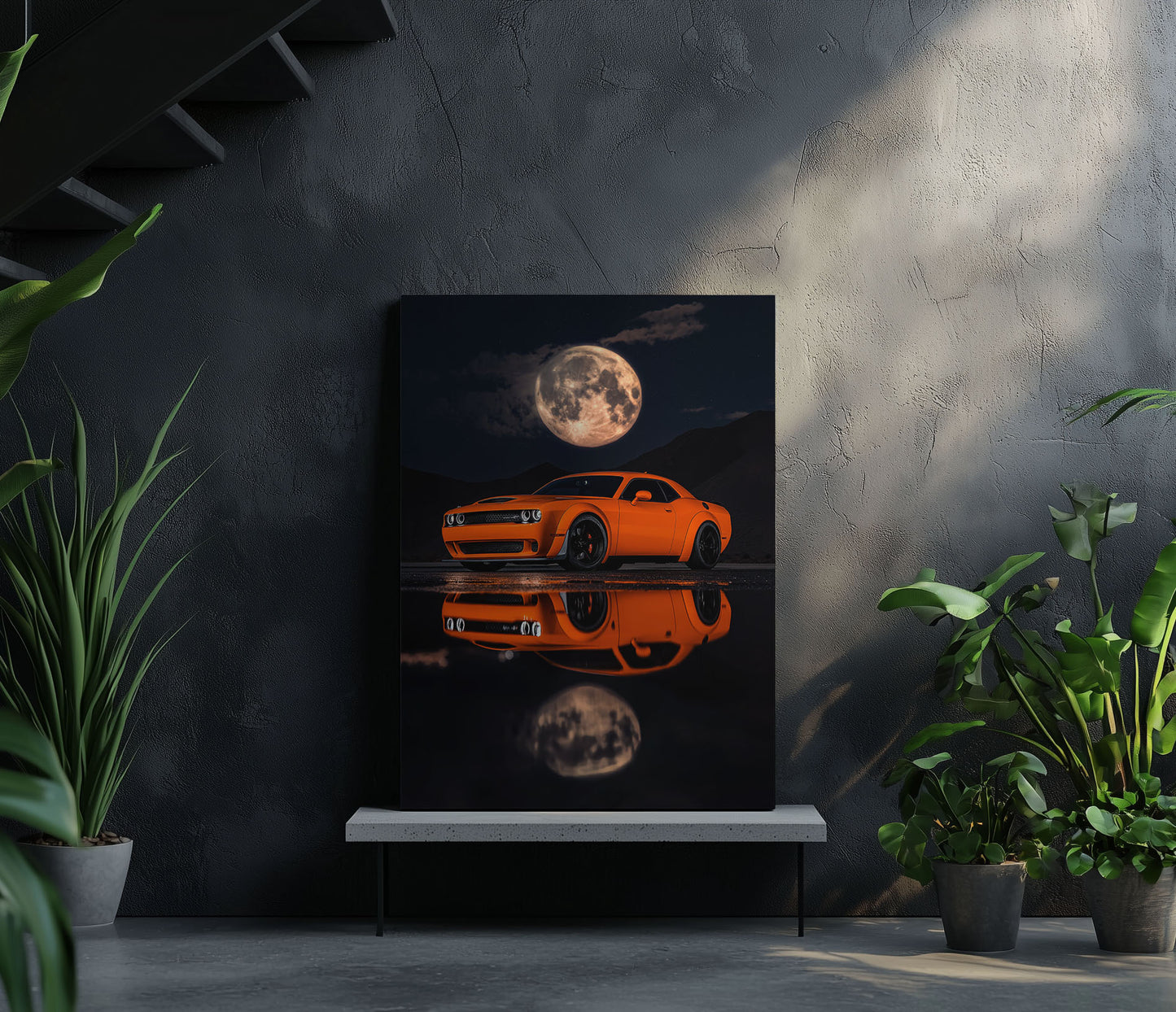 Dodge Challenger Full Moon