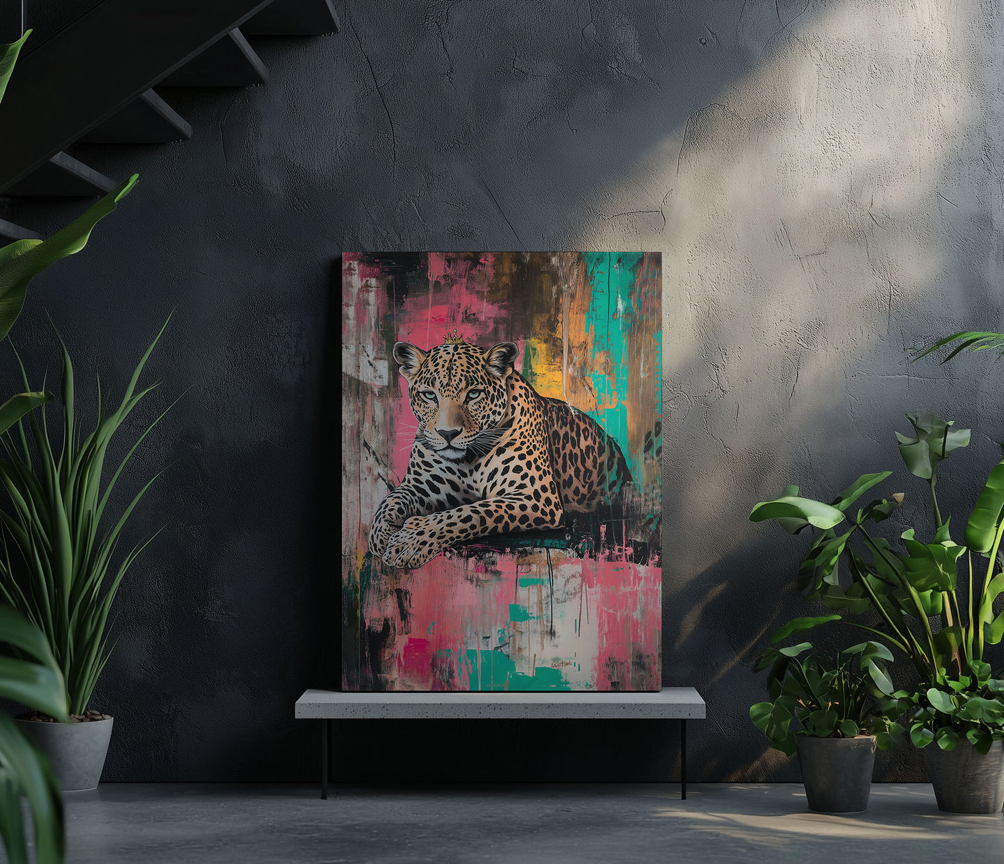 Pop Art Leopard