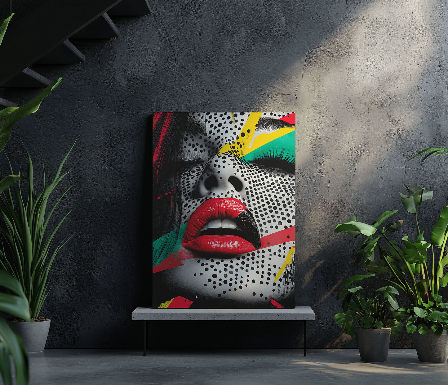 Pop Art Face