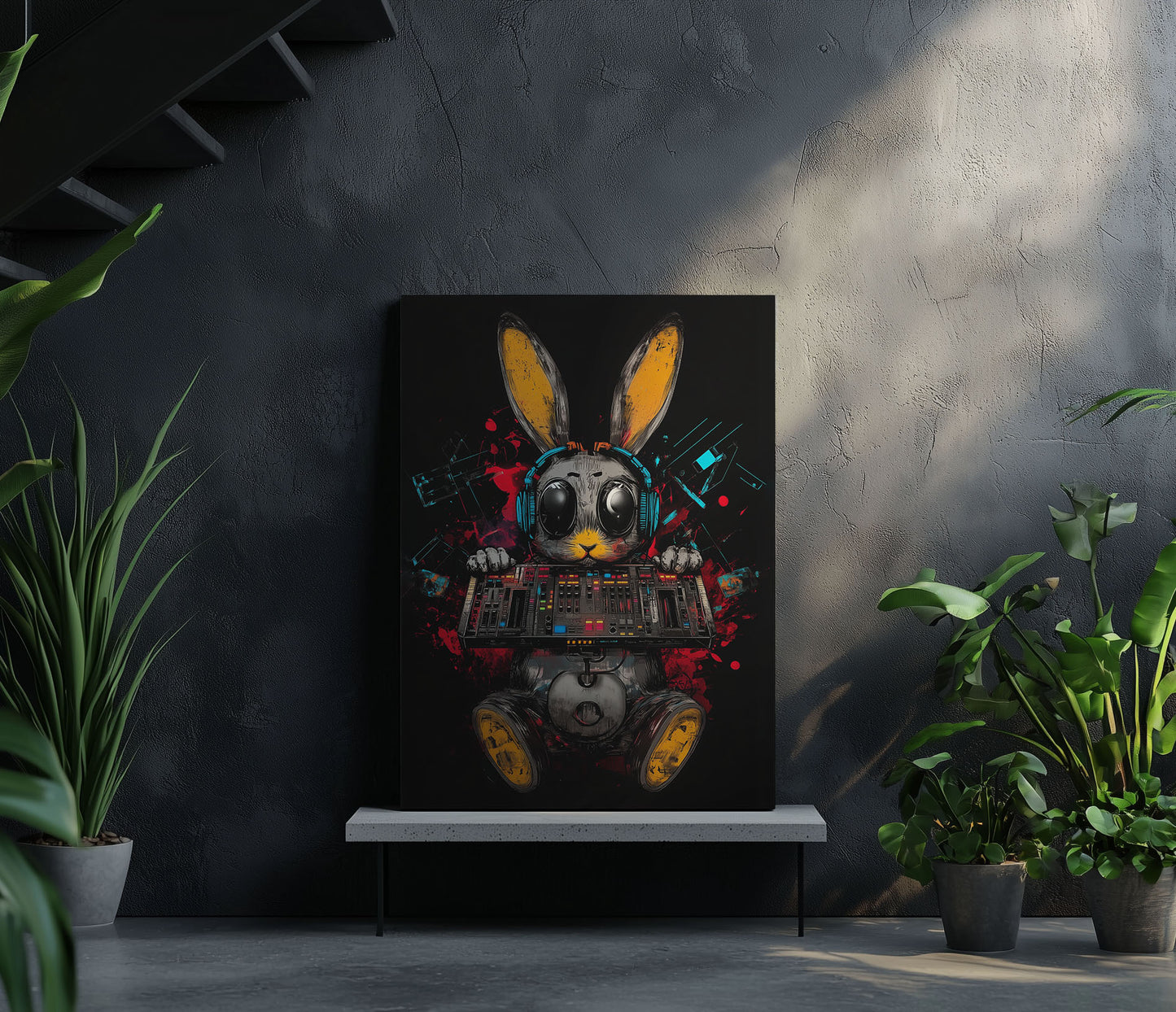 Steampunk DJ Bunny