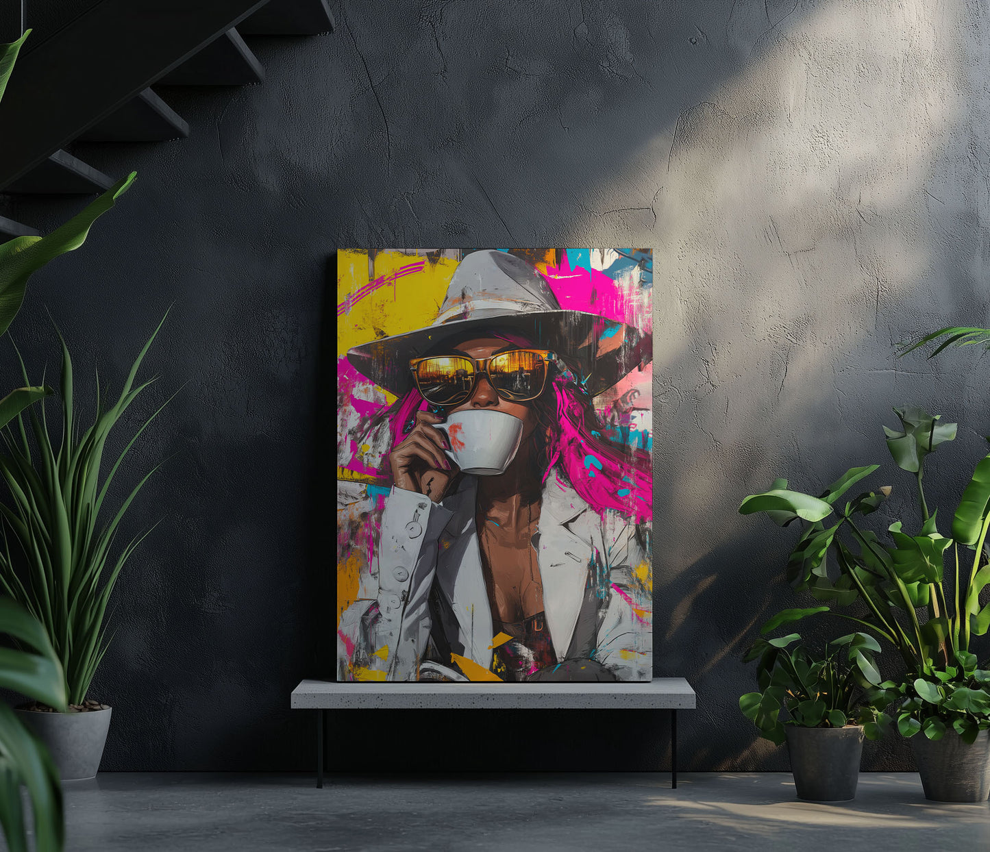 Modern Pop Art Woman