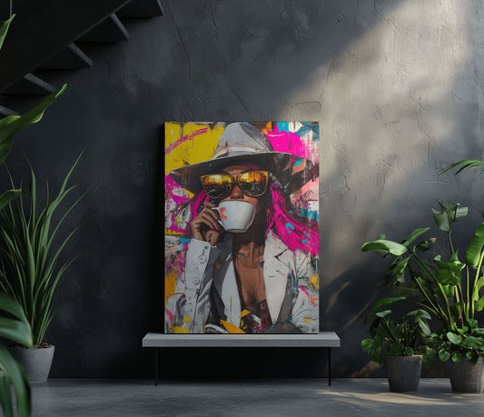 Modern Pop Art Woman