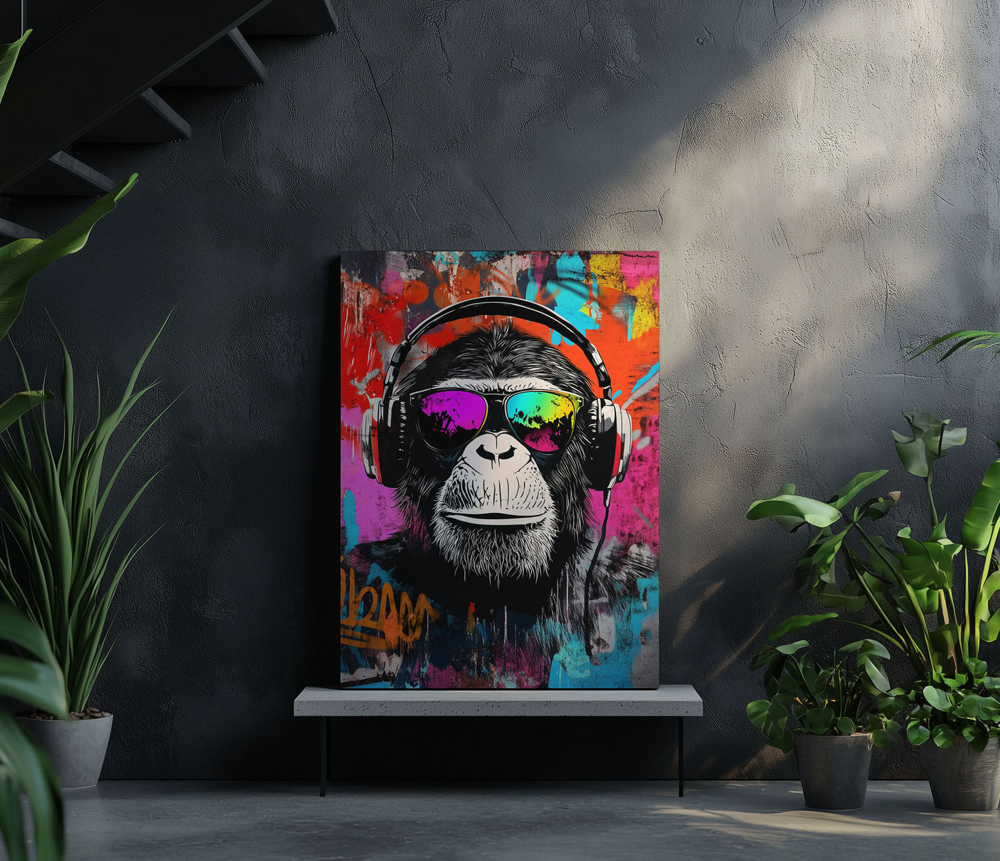 Music Pop Art Monkey