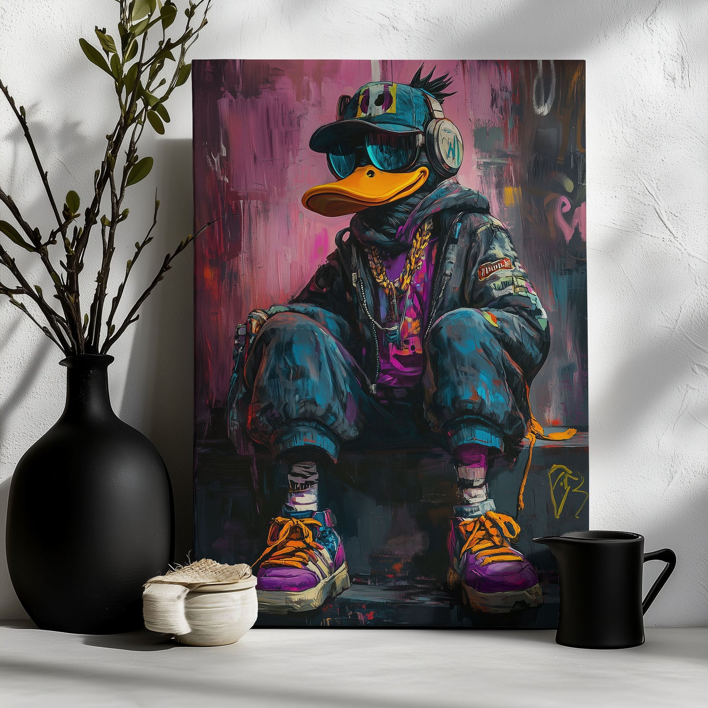 Graffiti Duck