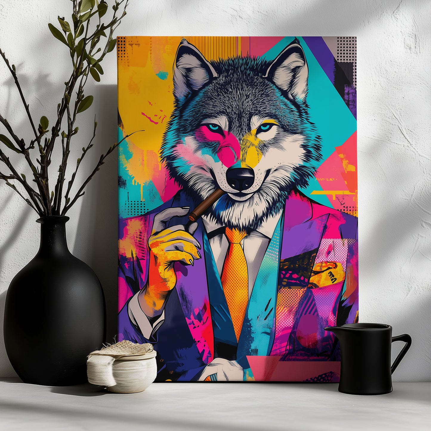 Pop Art Wolf