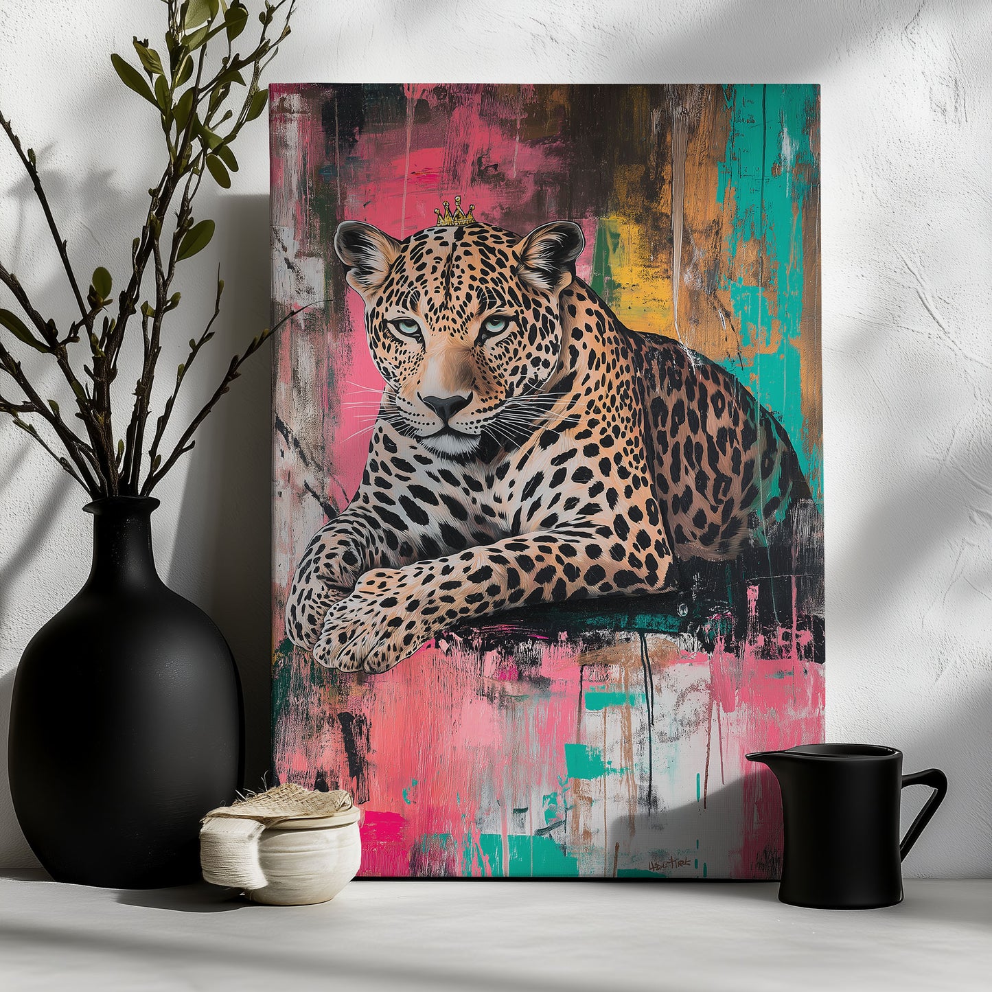 Pop Art Leopard