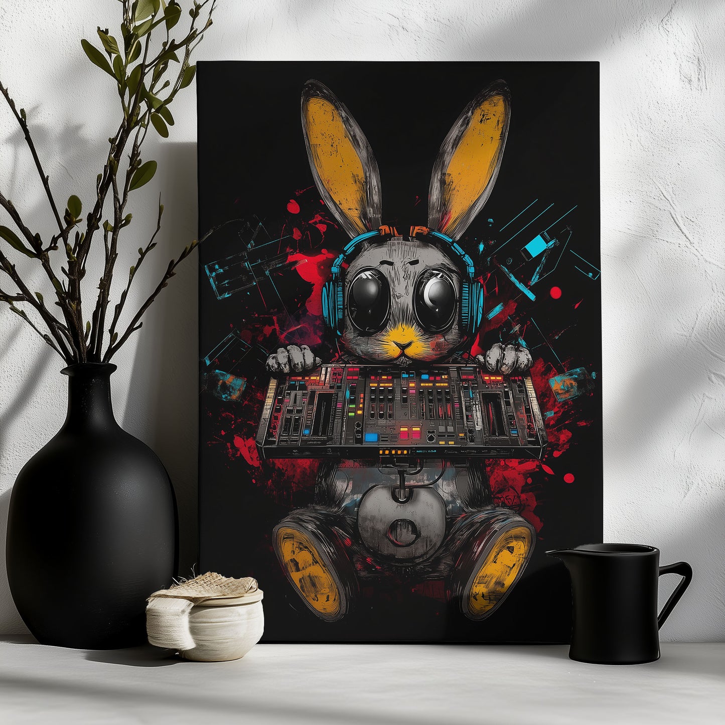 Steampunk DJ Bunny