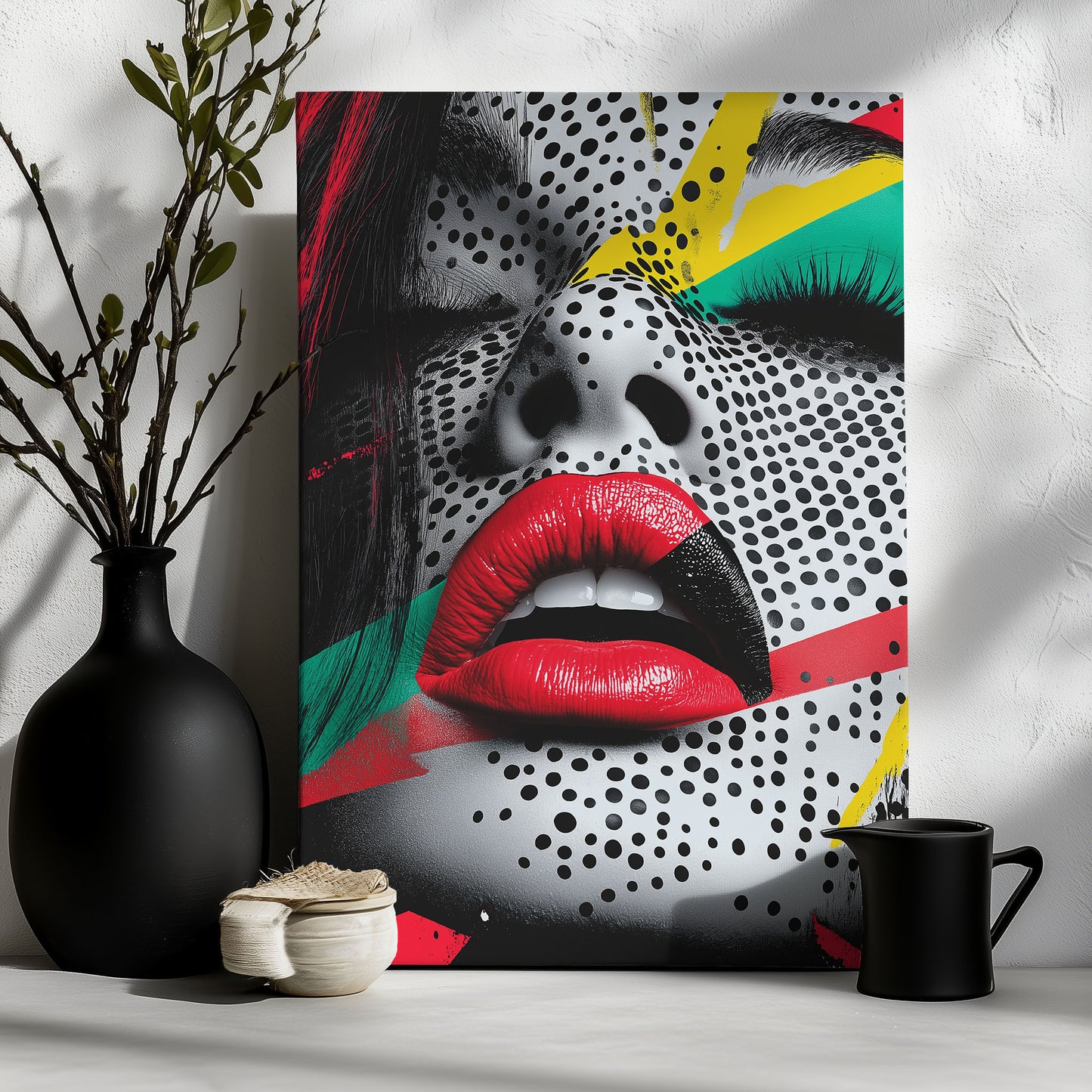 Pop Art Face