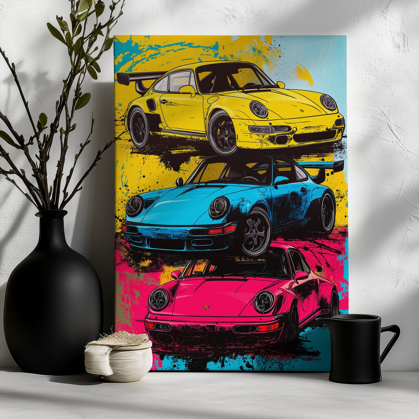 Porsche Pop Art Triplet