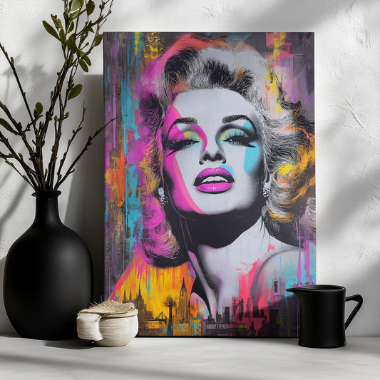 Marilyn Monroe Airbrush Pop Art