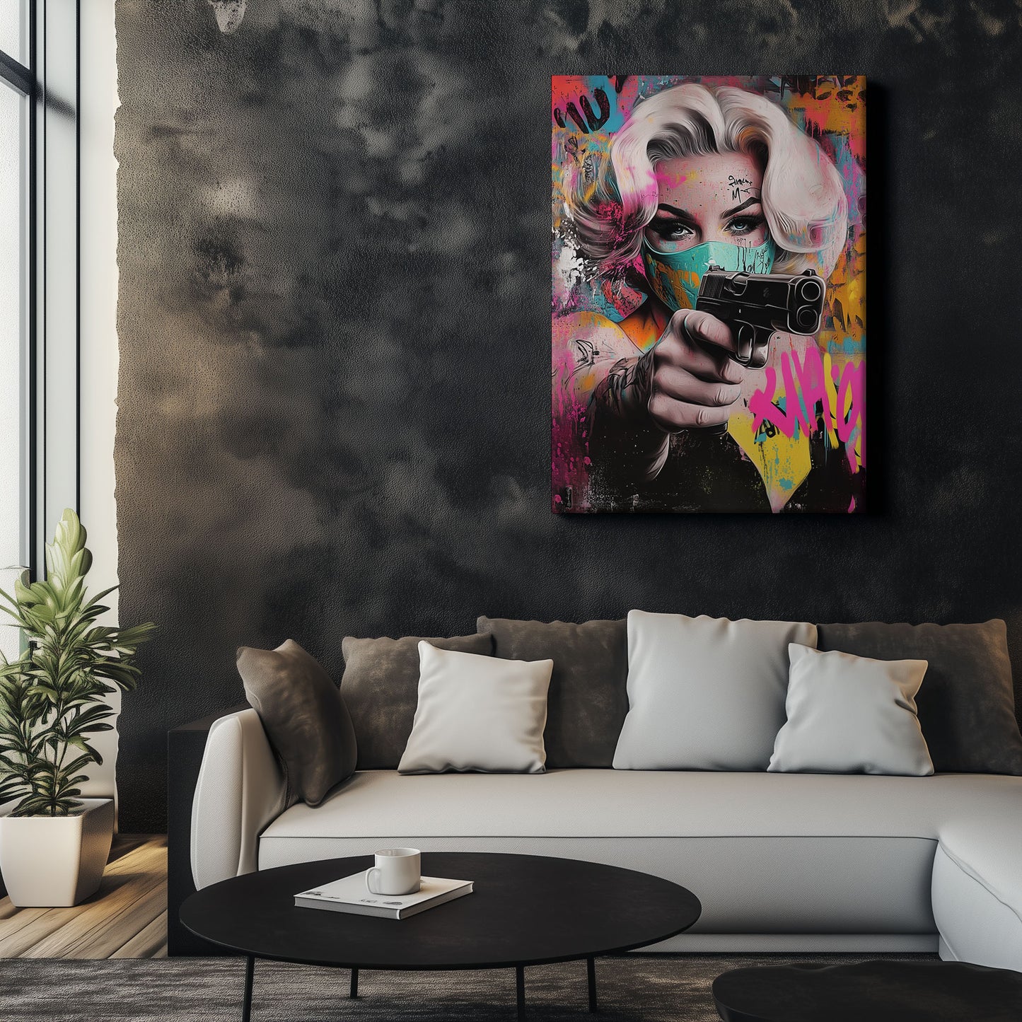 Marilyn Pop Art Gun