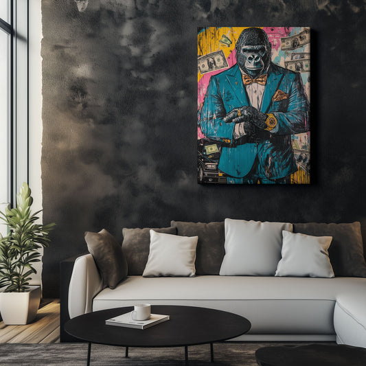 Gorilla Pop Art