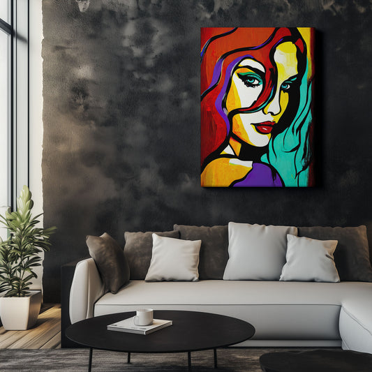 Modern Pop Art Woman