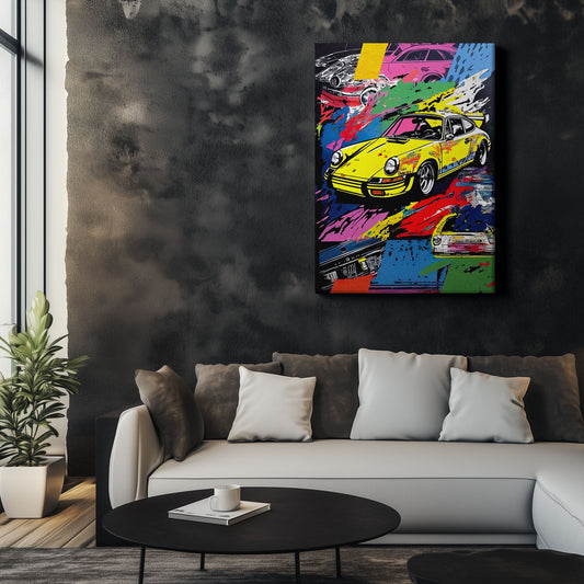 Porsche Pop Art