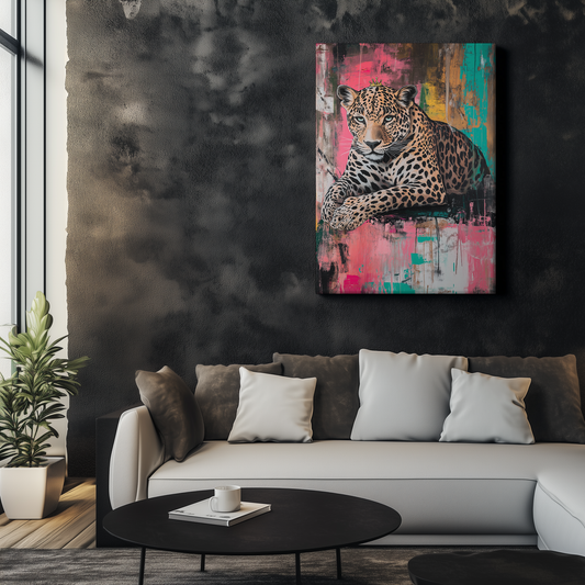 Pop Art Leopard