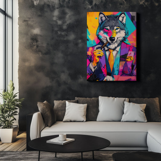 Pop Art Wolf