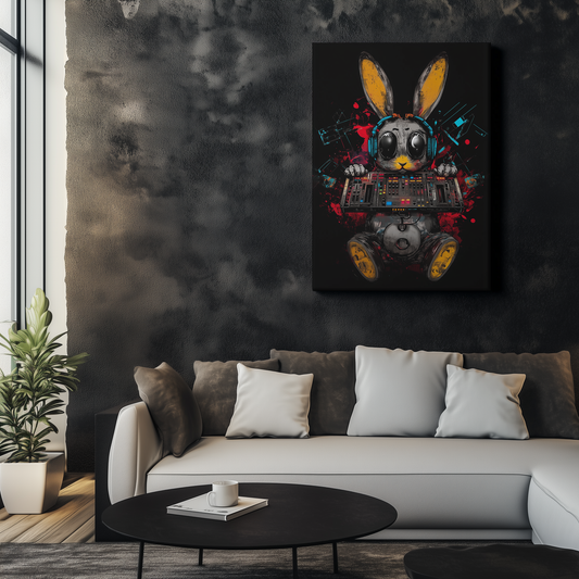 Steampunk DJ Bunny