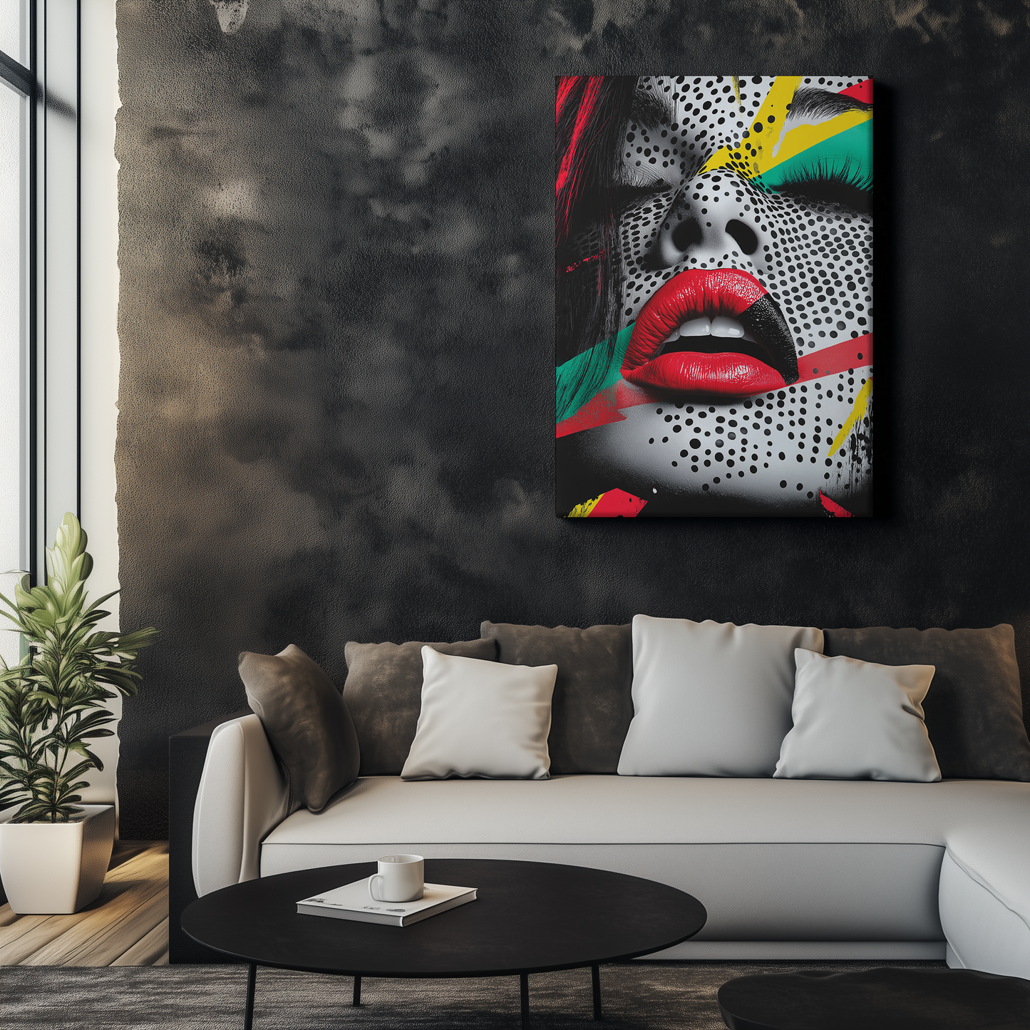 Pop Art Face