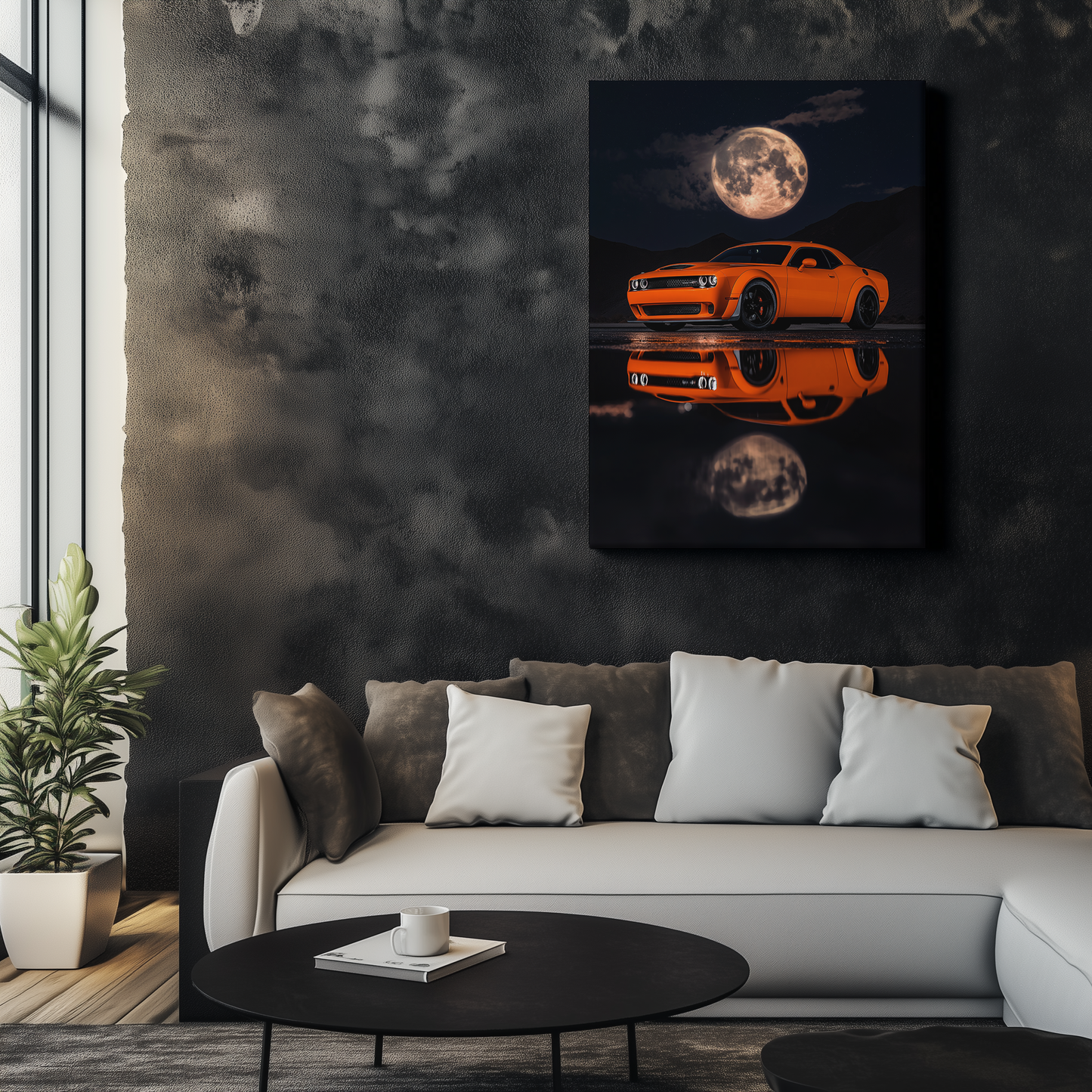 Dodge Challenger Full Moon