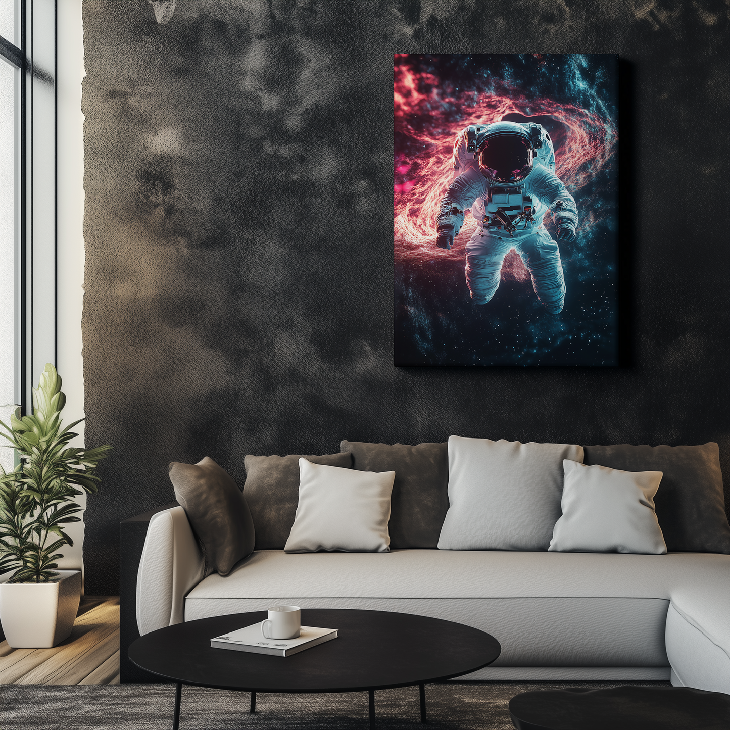 Floating in Space