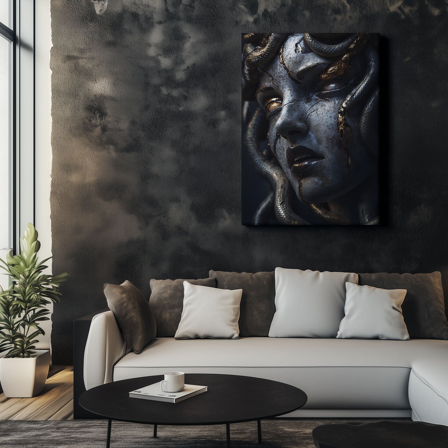 Medusa Statue