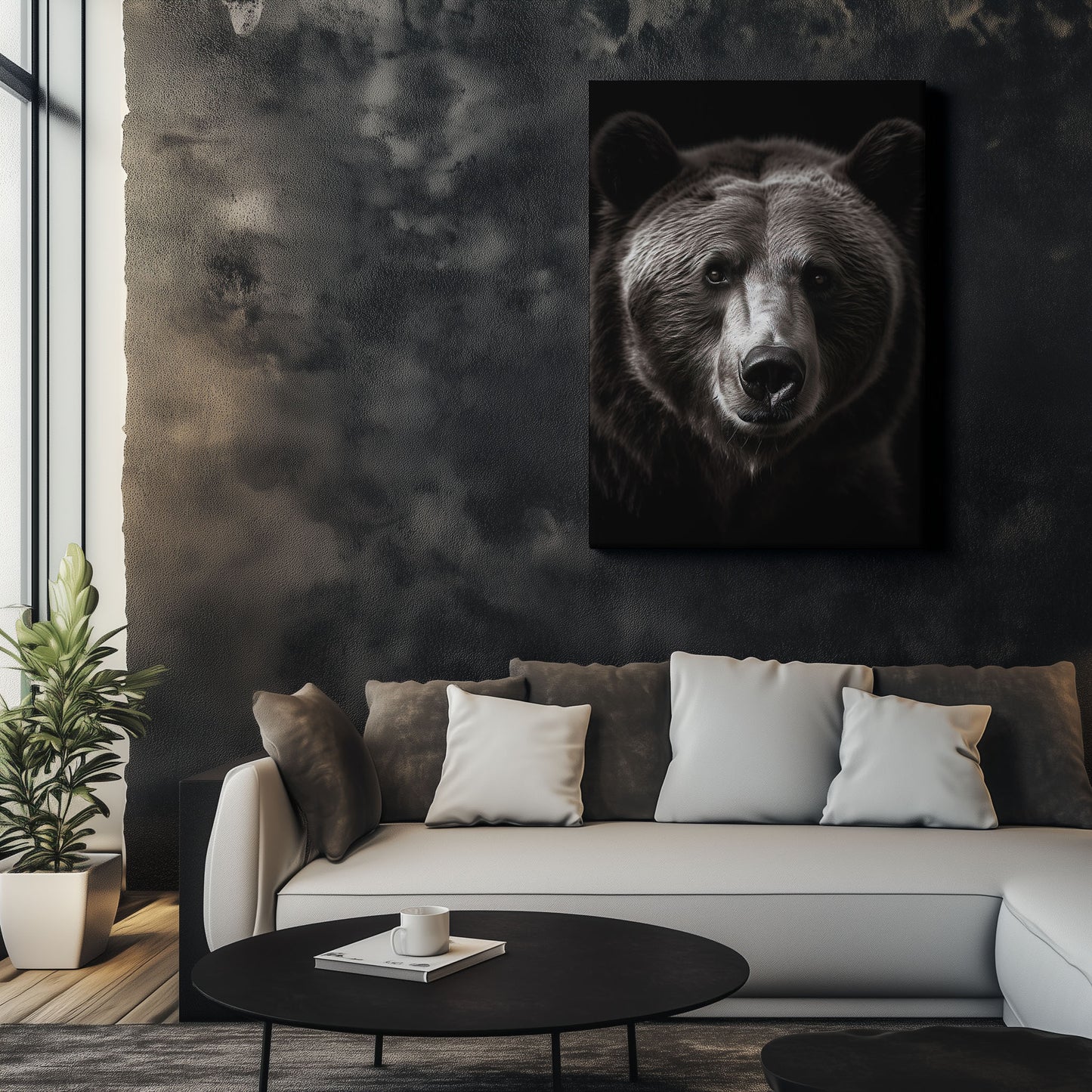 Bear Black & White