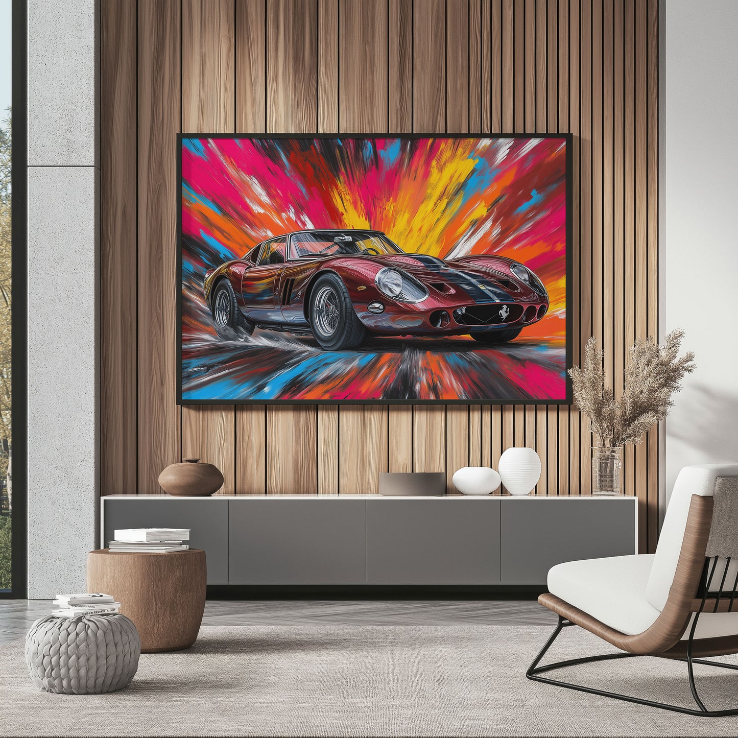 Colorful Ferrari 250 GTO