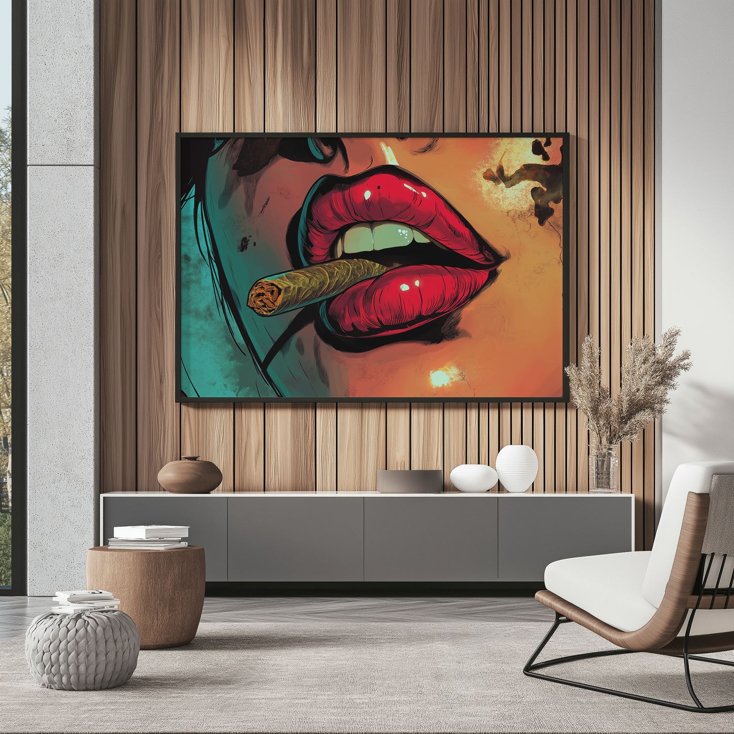 Smoking Lips