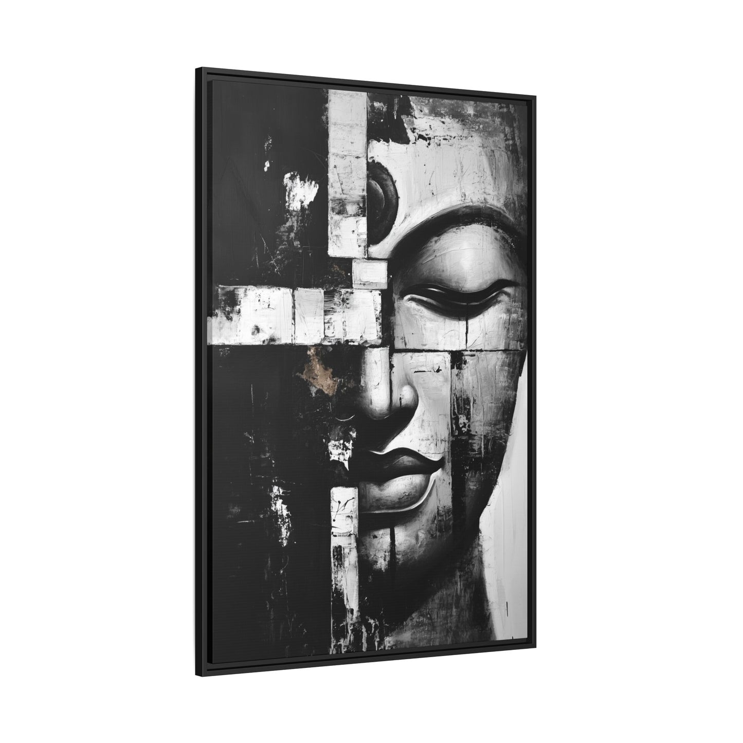 Black & White Buddha