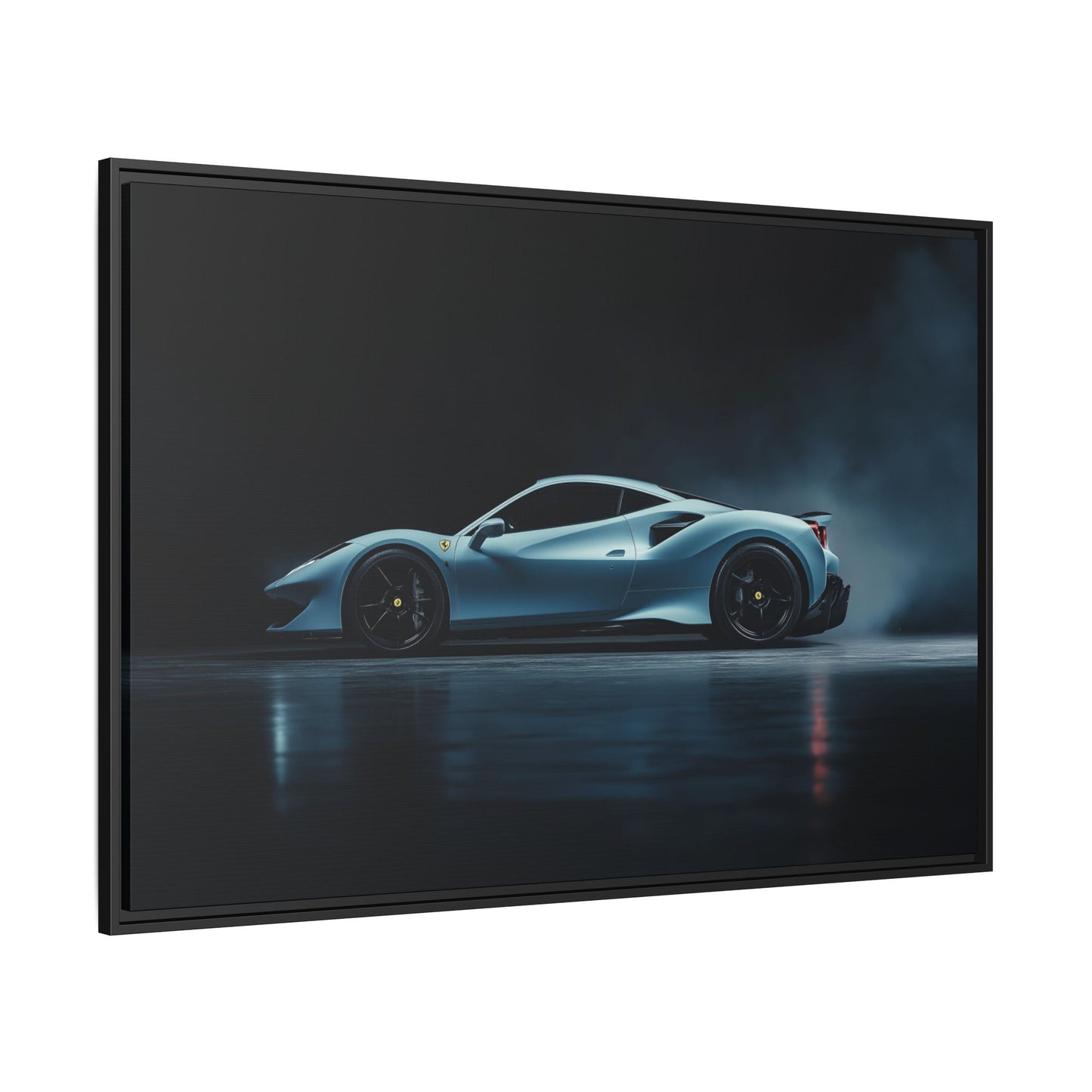 Ferrari F8 Sideview Light Blue
