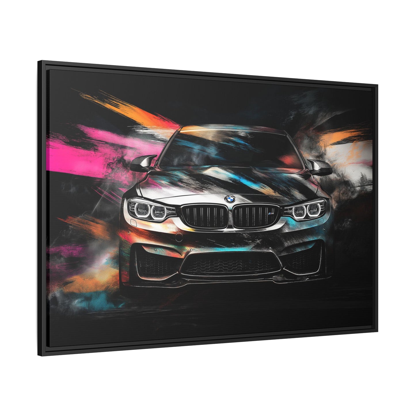 BMW M4 Brushstroke Sketch