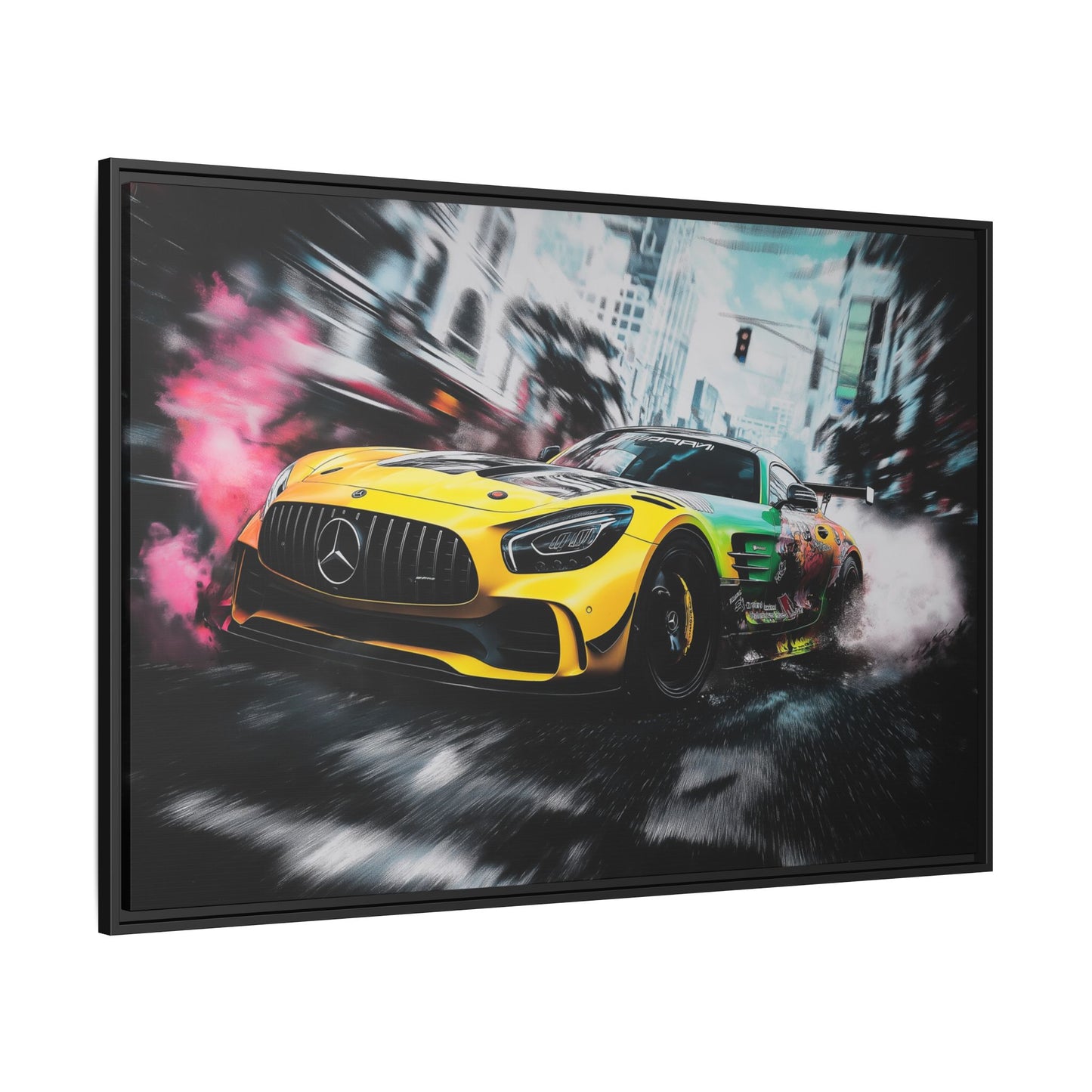 Mercedes AMG GT-R Illustration