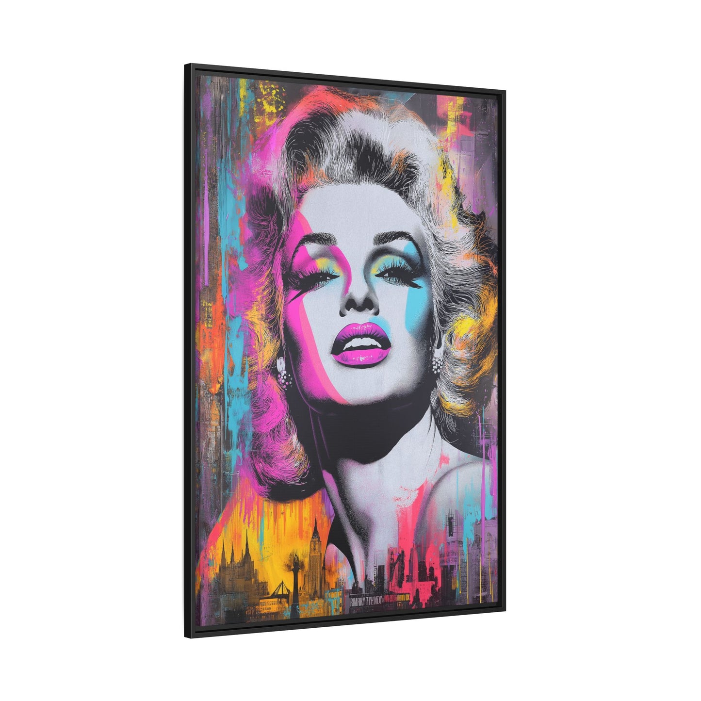 Marilyn Monroe Airbrush Pop Art