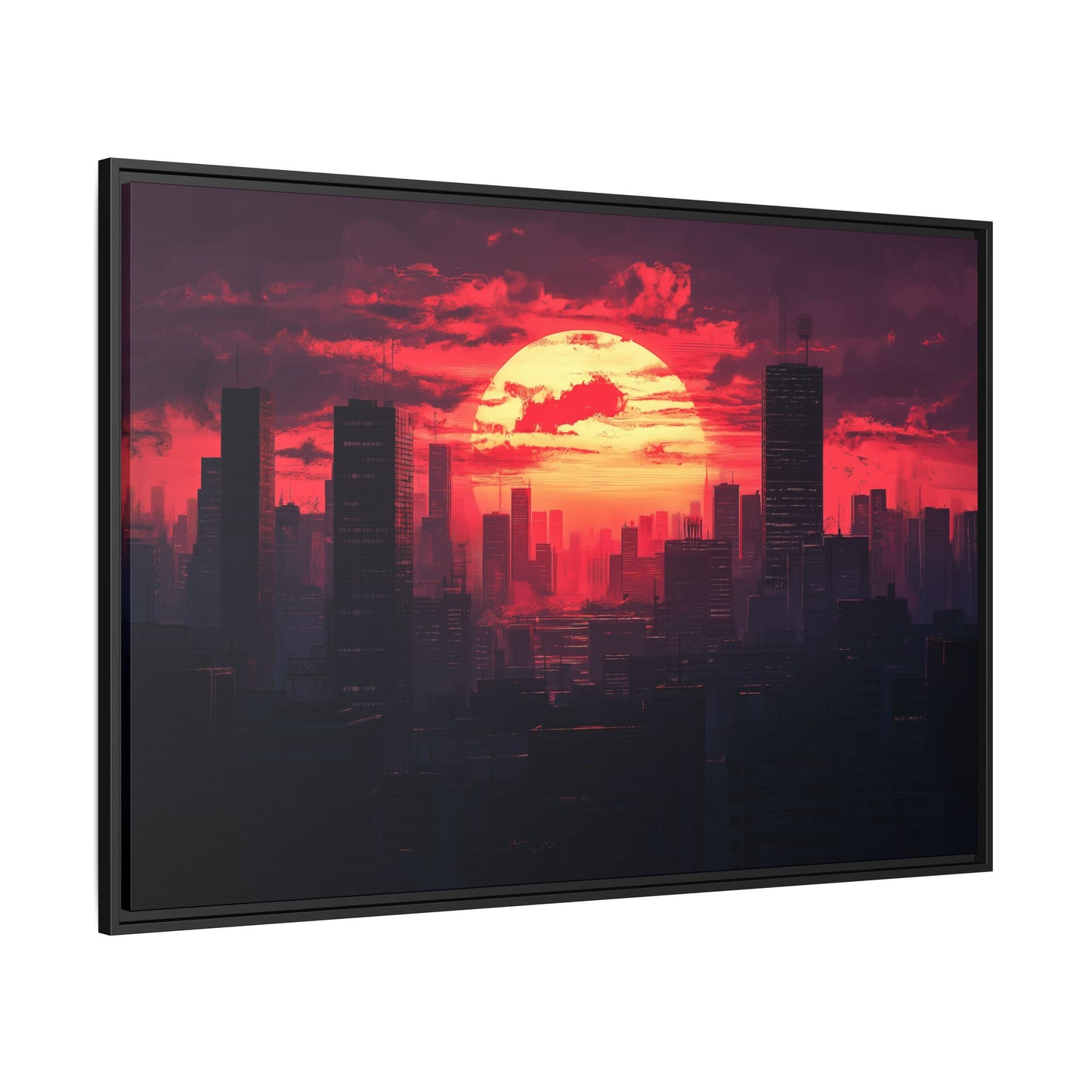 Urban City Sunset