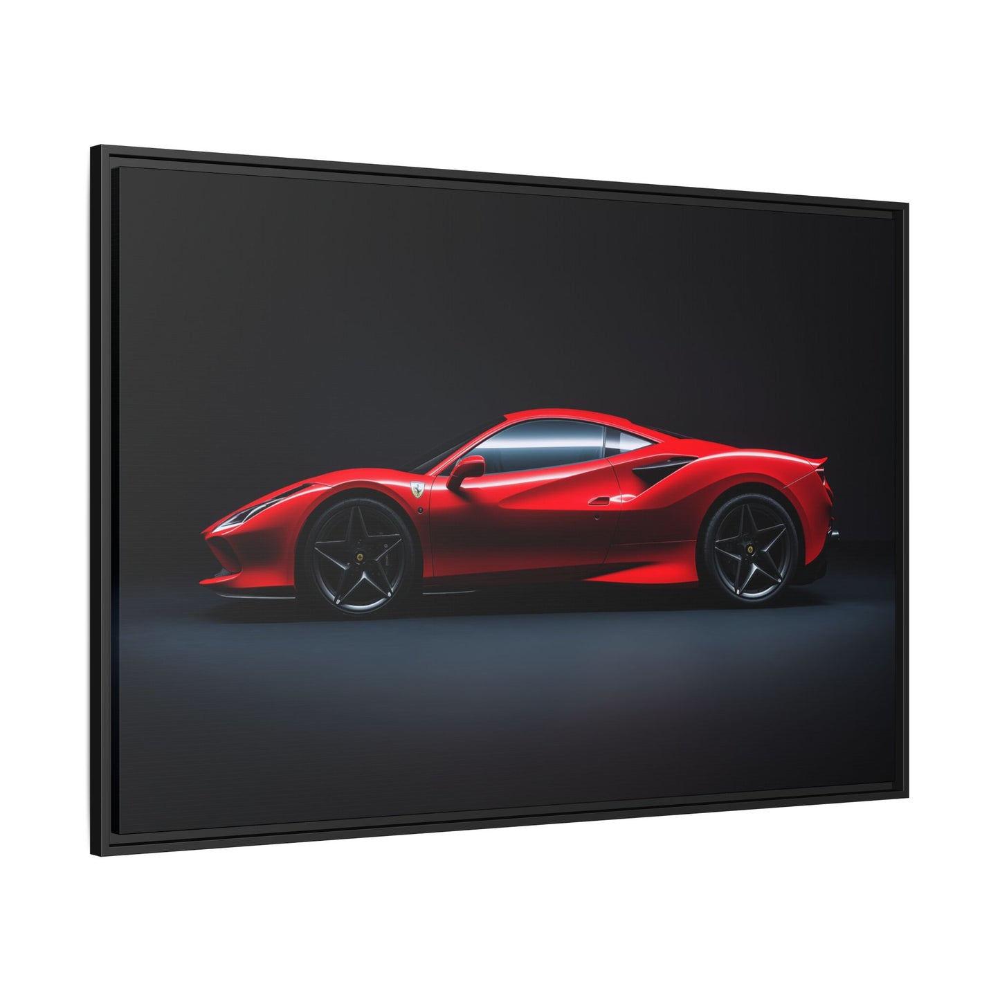 Ferrari F8 Sideview Red